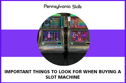 buying a slot machine